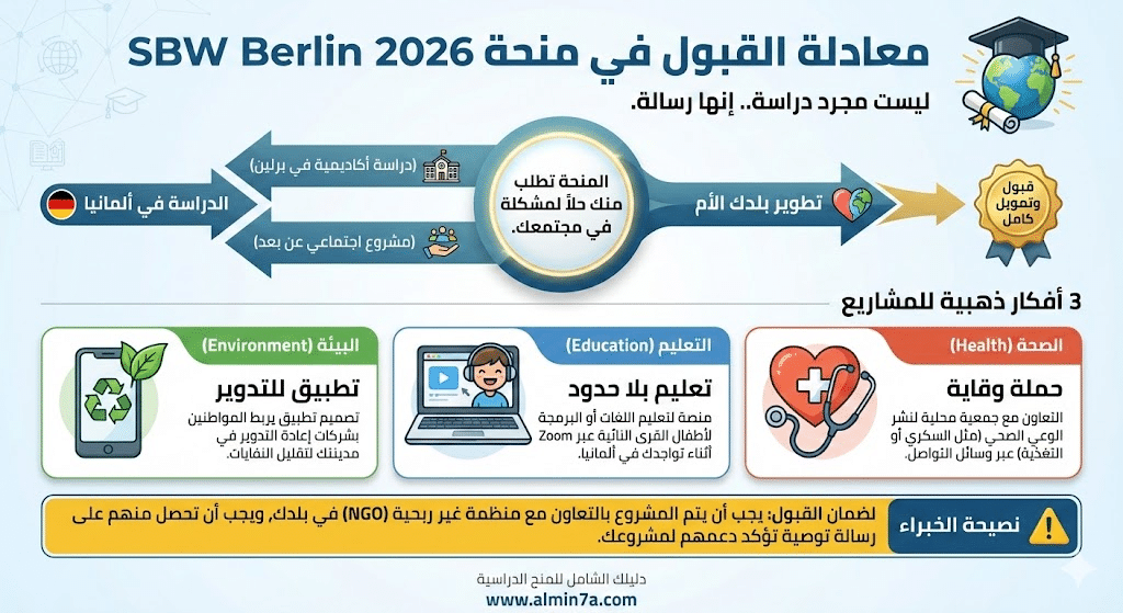 القبول في منحة SBW برلين 2026